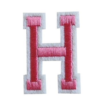 strygemærke-bogstav-h-pink